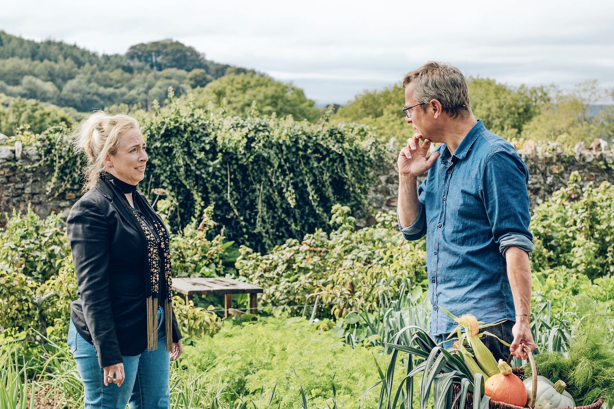 Elspeth-Briscoe from Learning with Experts at River Cottage with Hugh Fearnley Whittingstall.